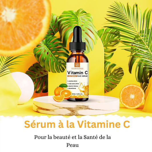 SERUM A LA VITAMINE C - Nelly Queen Beauty