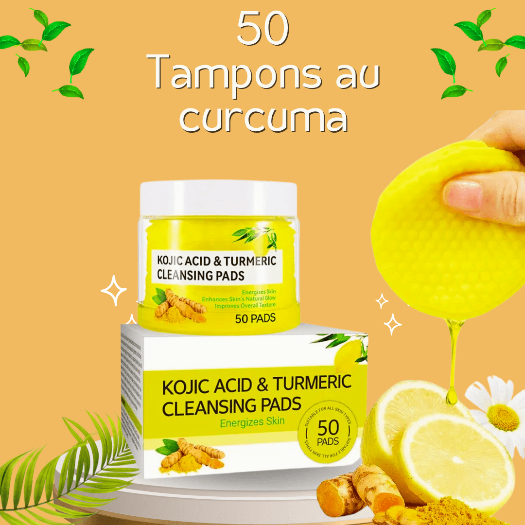 TAMPONS AU CURCUMA - Nelly Queen Beauty